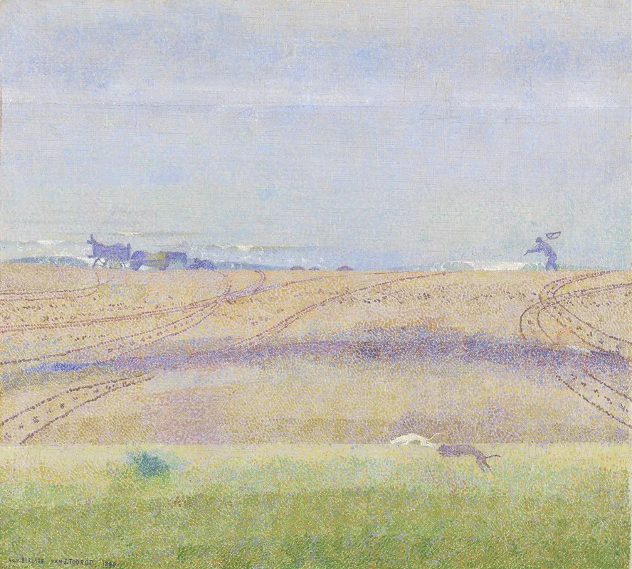Misty Sea Wall Art by Jan Toorop - High-Resolution Digital Print