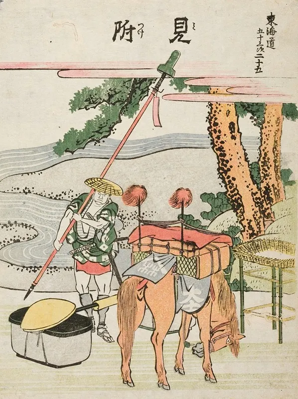 Mitsuke Wall Art by Katsushika Hokusai - High-Resolution Digital Print