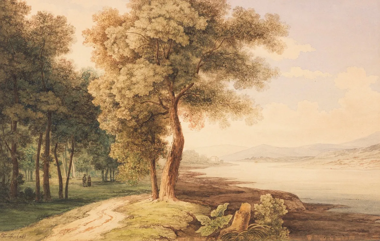 Mittelrheinische Fluslandschaft