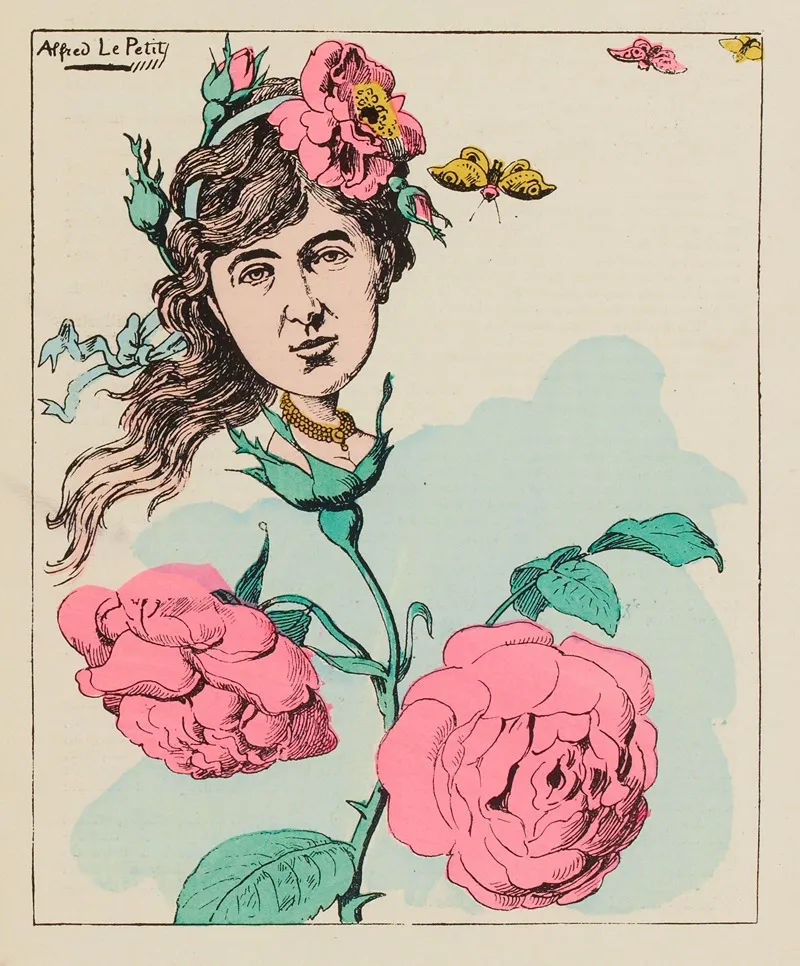 Mme Edmond Adam Wall Art by Zut (Alfred Le Petit) - High-Resolution Digital Print