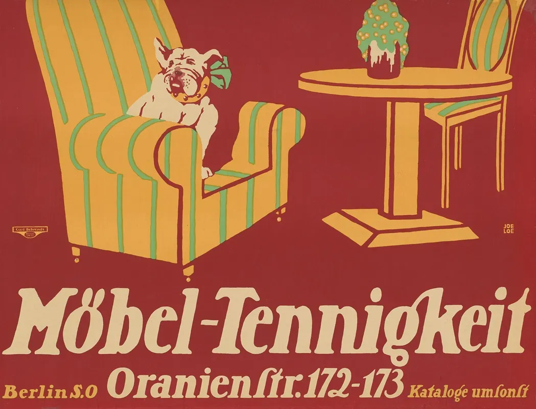 Mobel Tennigkeit Berlin Wall Art by Joe Loe - High-Resolution Digital Print