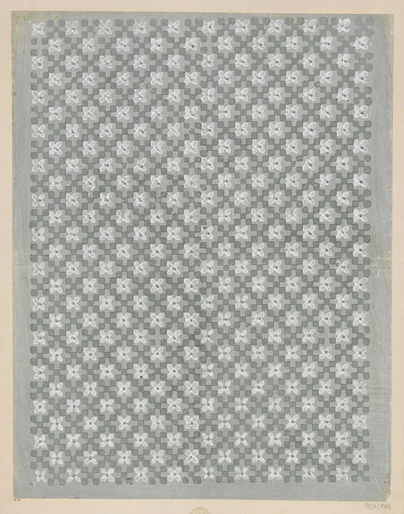 Modeldruckpapier Flachenmuster Mit Simplen Bluten