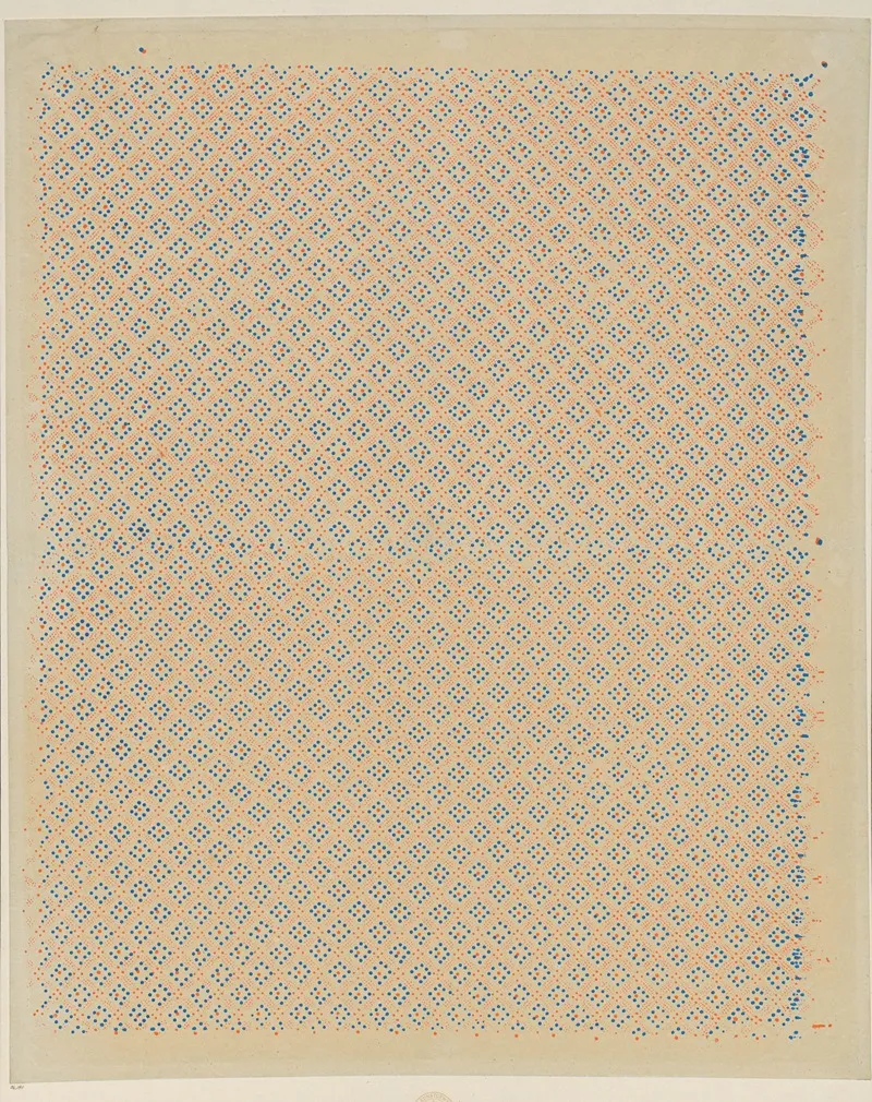Modeldruckpapier Gittermuster