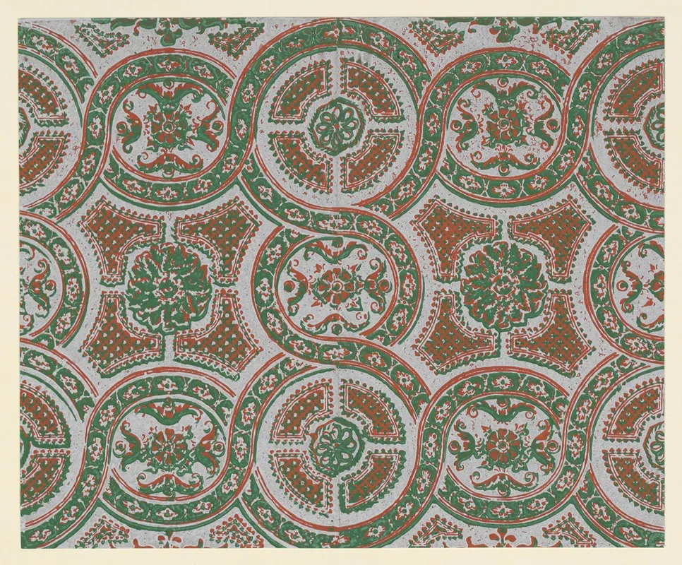 Modeldruckpapier Grosflachiges Gittermuster