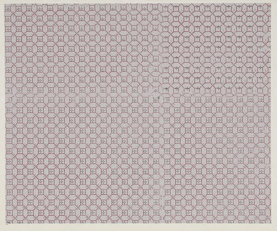 Modeldruckpapier Kleines Geometrisches Flachenmuster