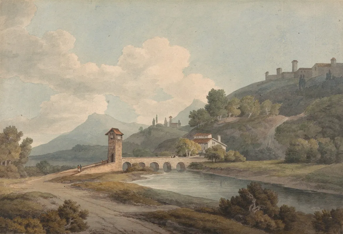 Modern Bridge At Narni