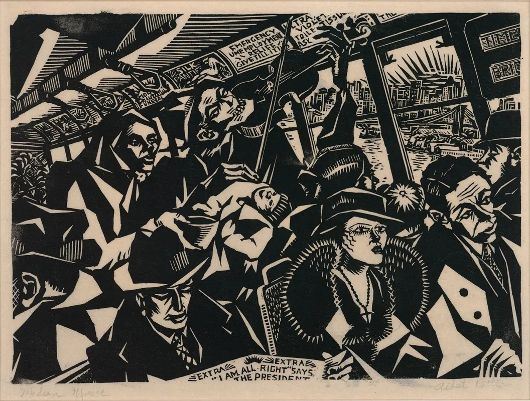 Modern Music Wall Art by Albert Potter - High-Resolution Digital Print