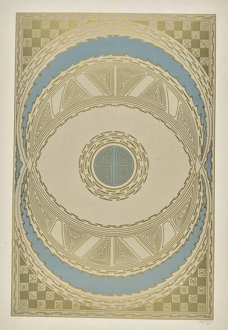 Moderne Malereien Pl 13