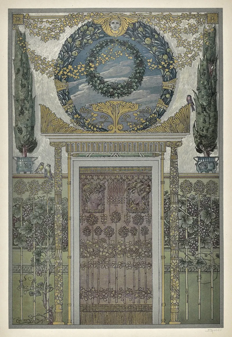 Moderne Malereien Pl 21
