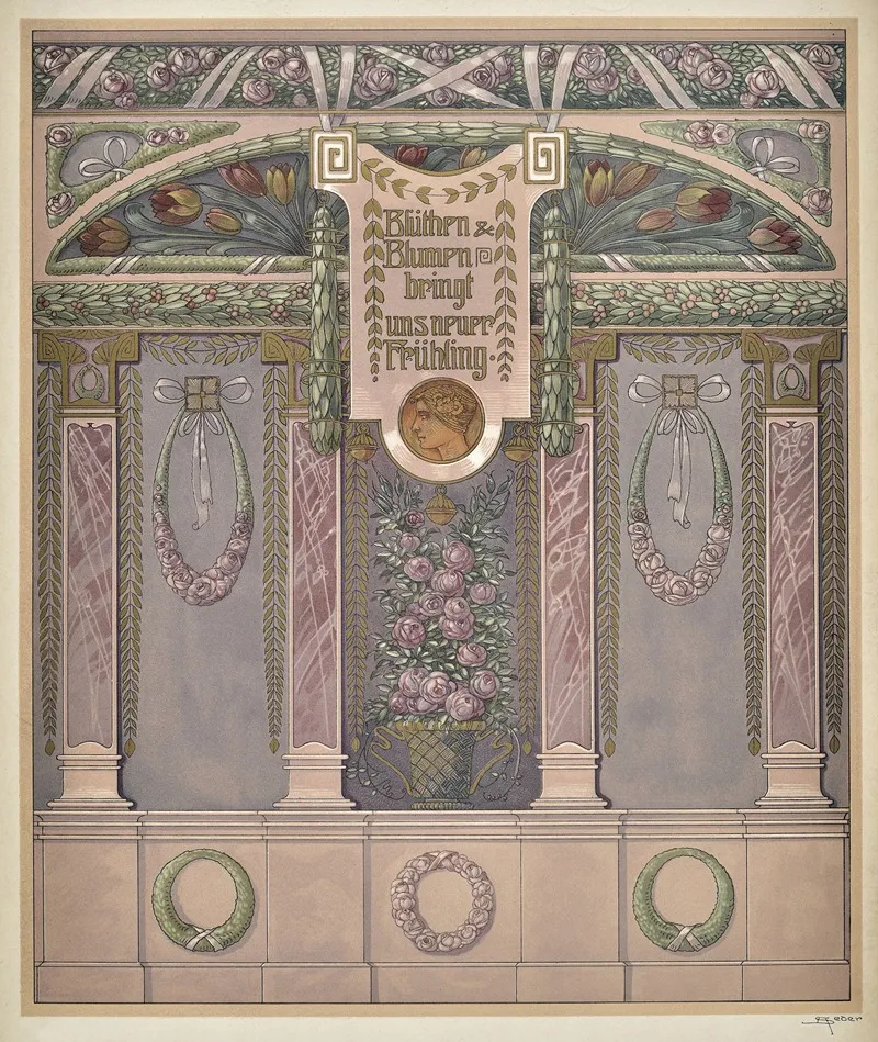 Moderne Malereien Pl 22