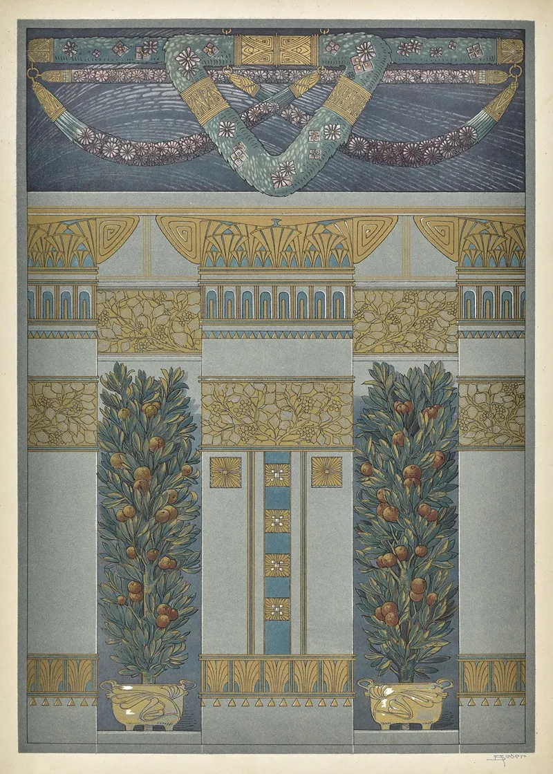 Moderne Malereien Pl 24