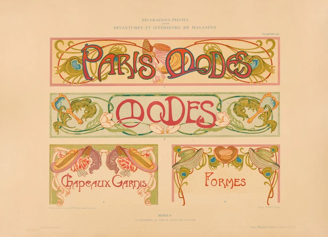 Modes 2 Wall Art by Henry Guédy - High-Resolution Digital Print