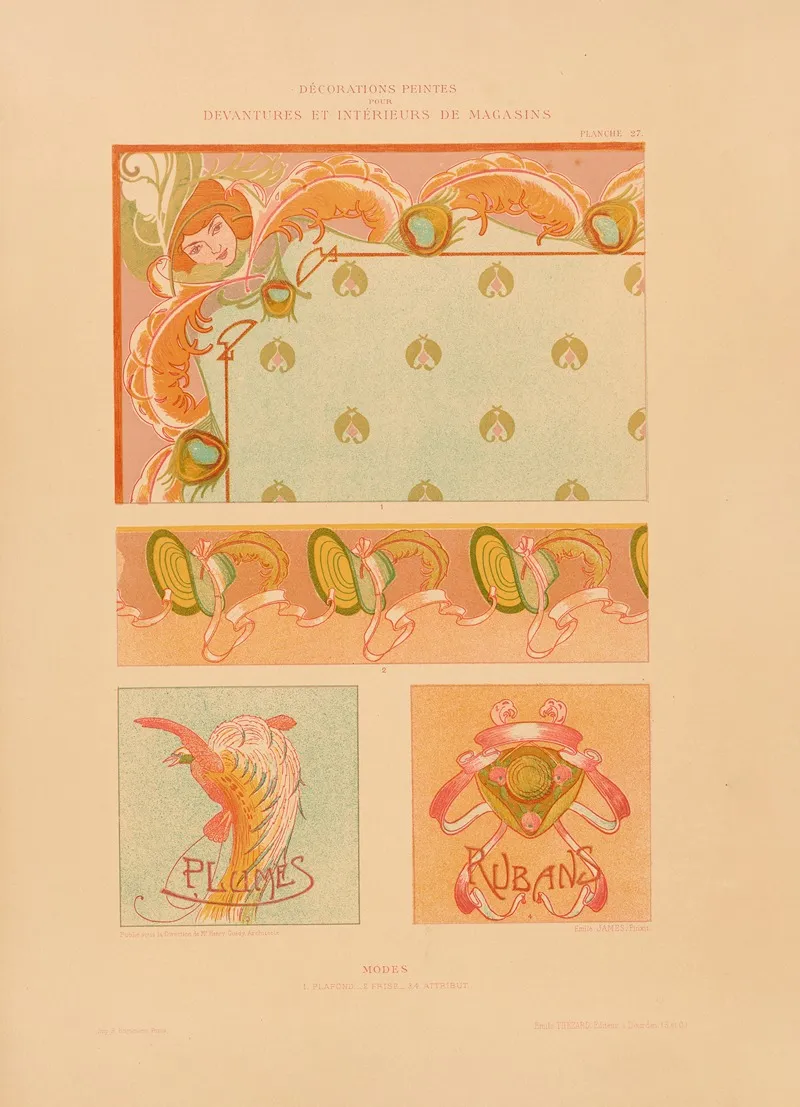 Modes Wall Art by Henry Guédy - High-Resolution Digital Print
