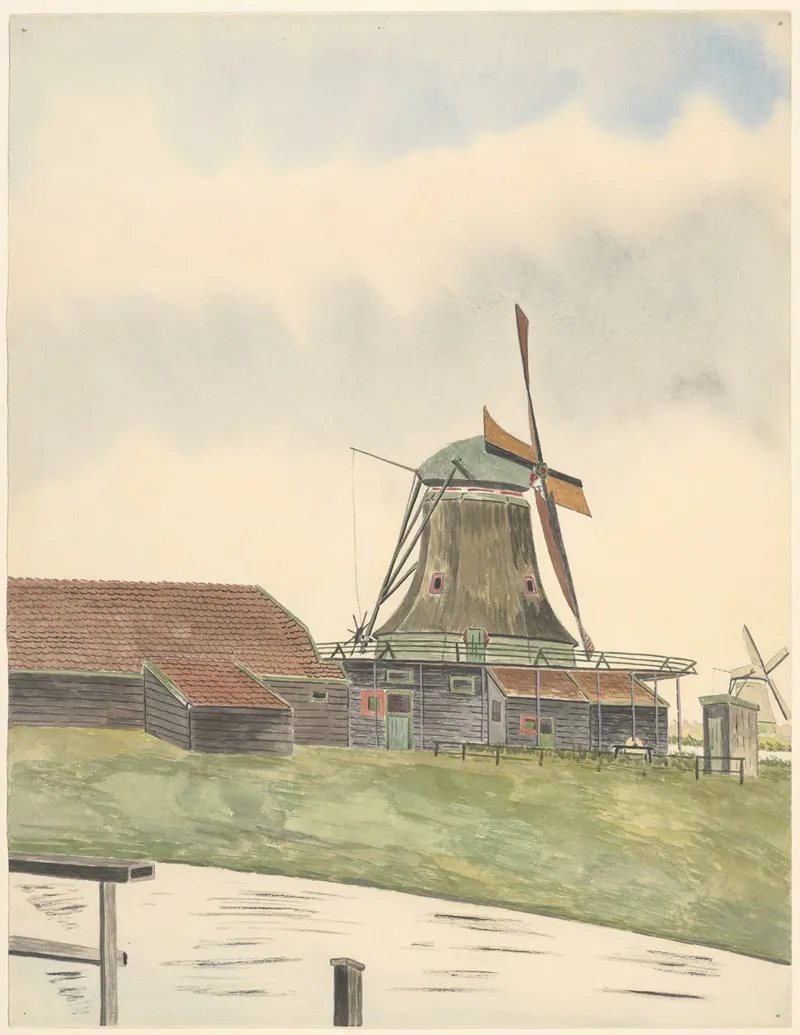Molens Molen De Zaadzaaier Aan De Hemmes