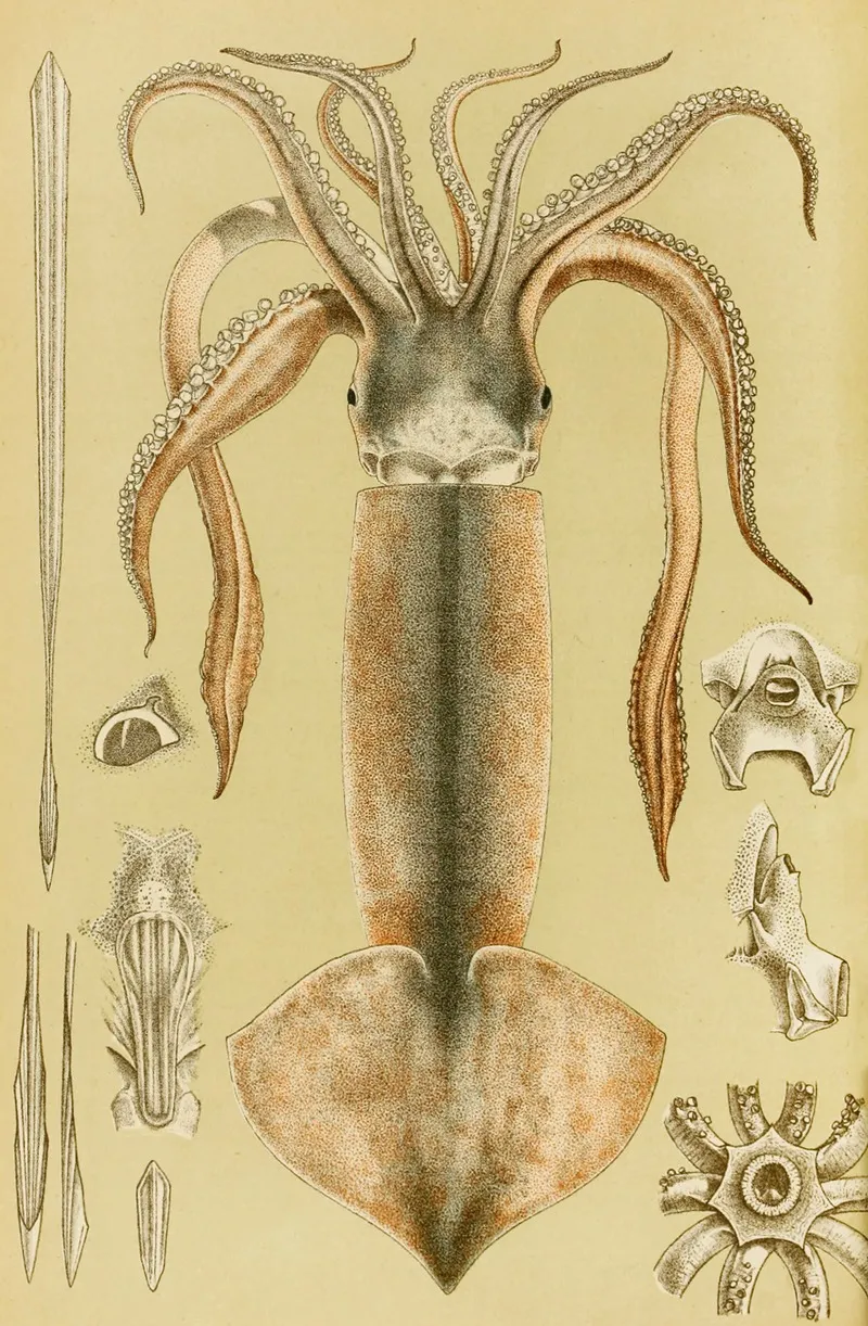 Mollusca Ii Wall Art by Frederick McCoy - High-Resolution Digital Print