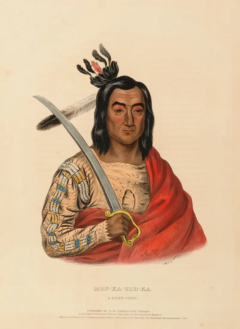 Mon Ka Ush Ka A Sioux Chief