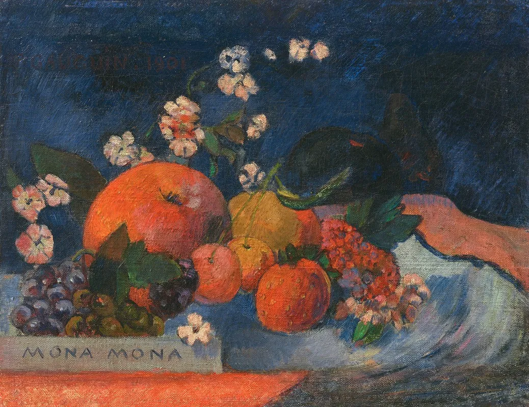 Mona Mona Savoureux Wall Art by Paul Gauguin - High-Resolution Digital Print