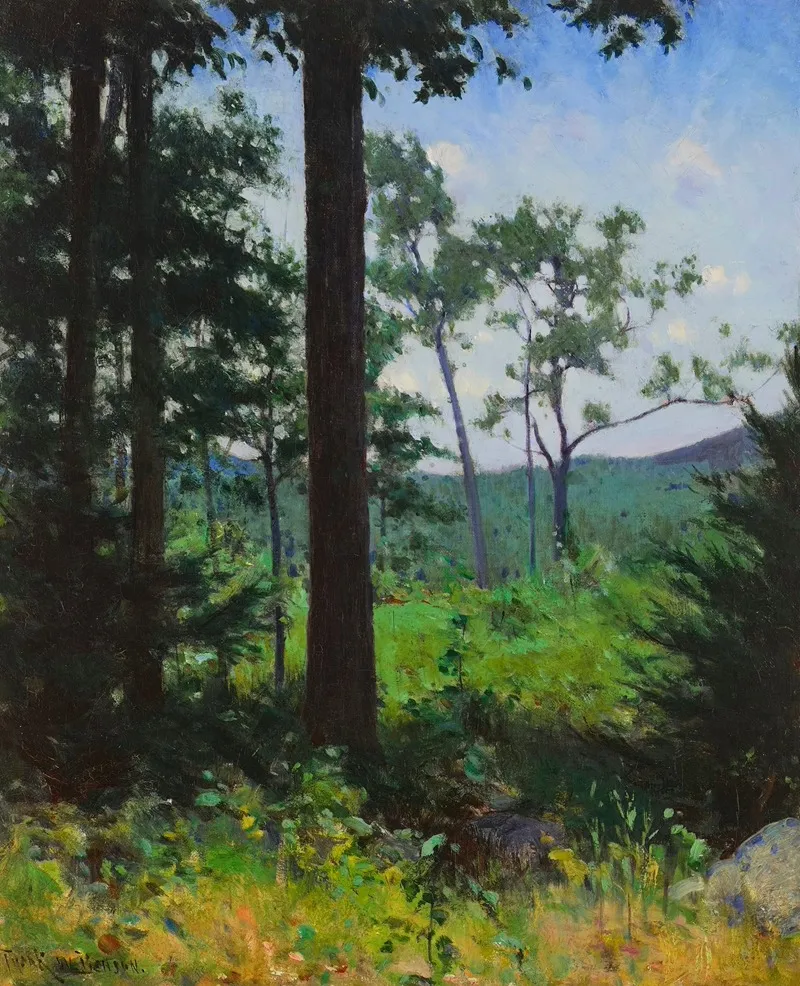 Monadnock Wall Art by Frank Weston Benson   - High-Resolution Digital Print