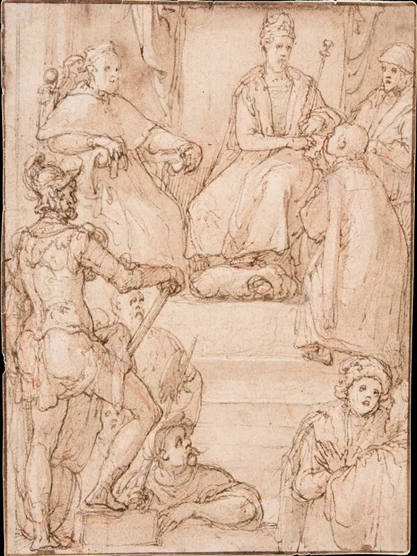 Monarch Receiving An Emissary