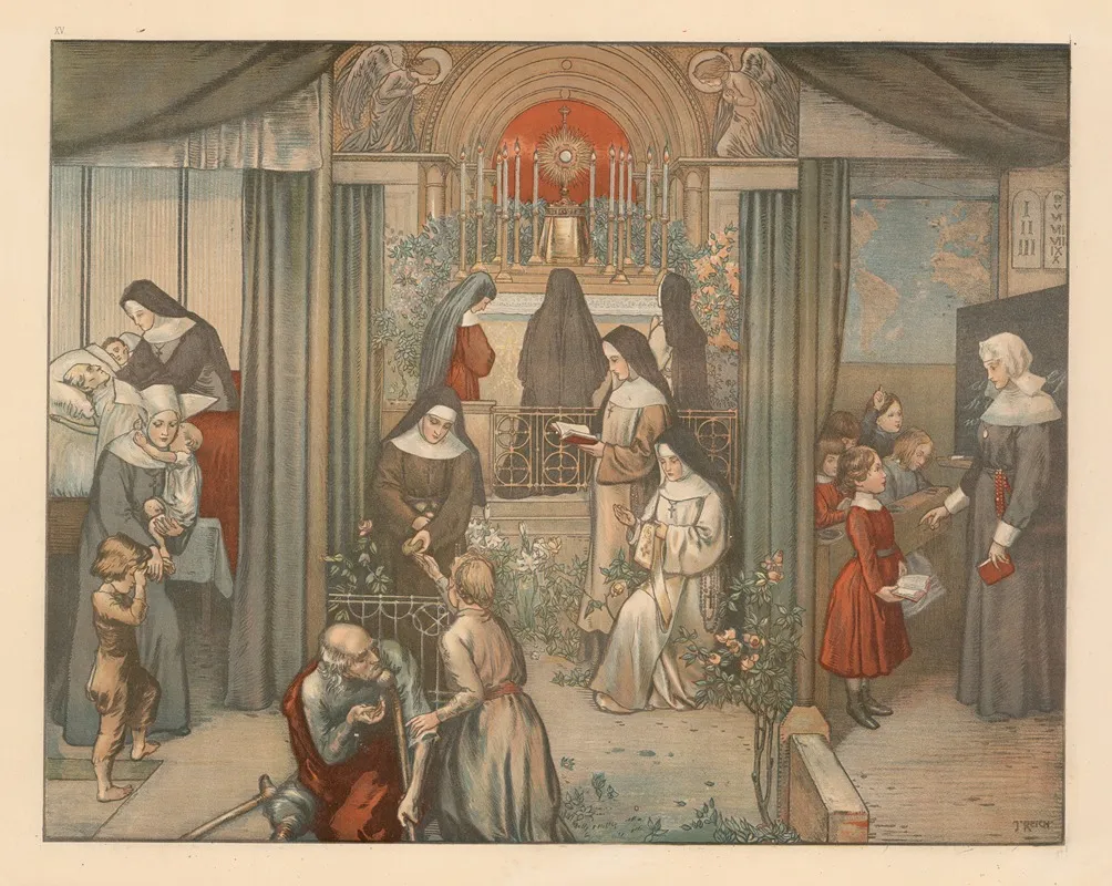 Monastic Life Nuns