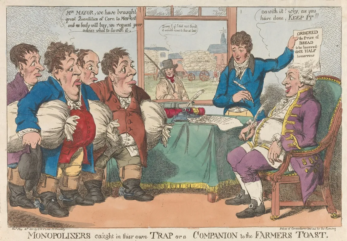 Monopolisers Caught In Their Own Trap Or A Companion To The Farmers Toast