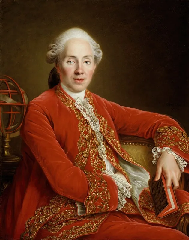 Monsieur Denis Paul Le Pot De La Fontaine Wall Art by François-Hubert Drouais - High-Resolution Digital Print