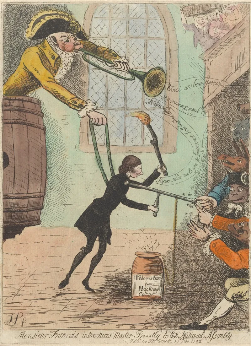 Monsieur Francois Introduces Master Pr Tly To The National Assembly Wall Art by James Sayers - High-Resolution Digital Print