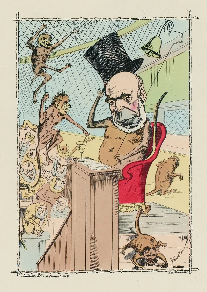Monsieur Grevypresident Du Palais Des Singes