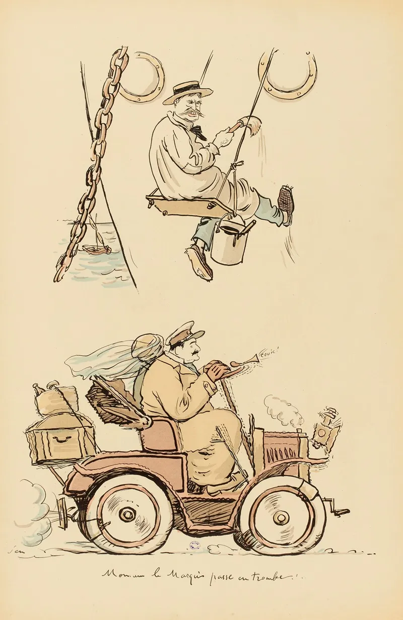 Monsieur Le Marquis Passe En Trombe