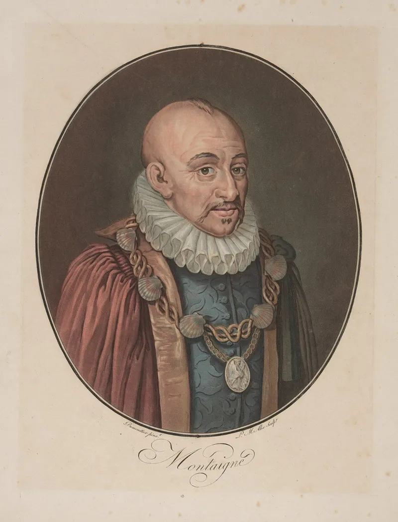 Montaigne Wall Art by Pierre Michel Alix - High-Resolution Digital Print