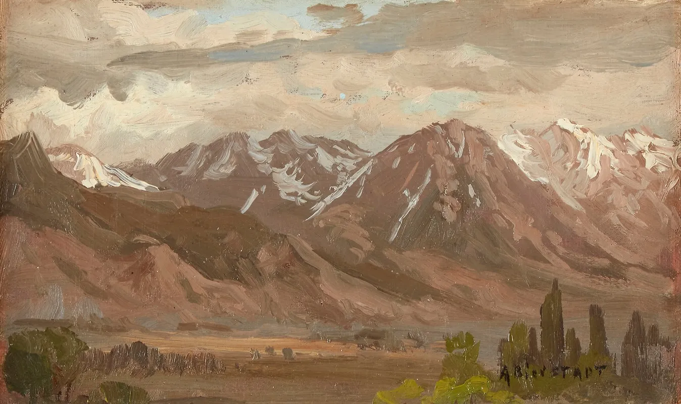 Montana Landscape Wall Art by Albert Bierstadt - High-Resolution Digital Print