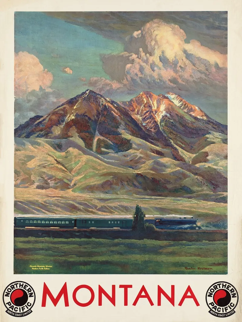 Montana Wall Art by Gustav Wilhelm Krollmann - High-Resolution Digital Print