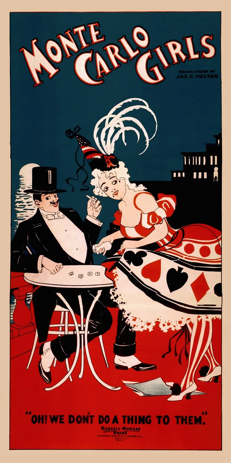 Monte Carlo Girls Wall Art by Anonymous - High-Resolution Digital Print