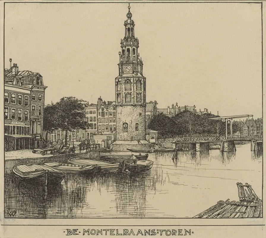 Montelbaans Toren Te Amsterdam