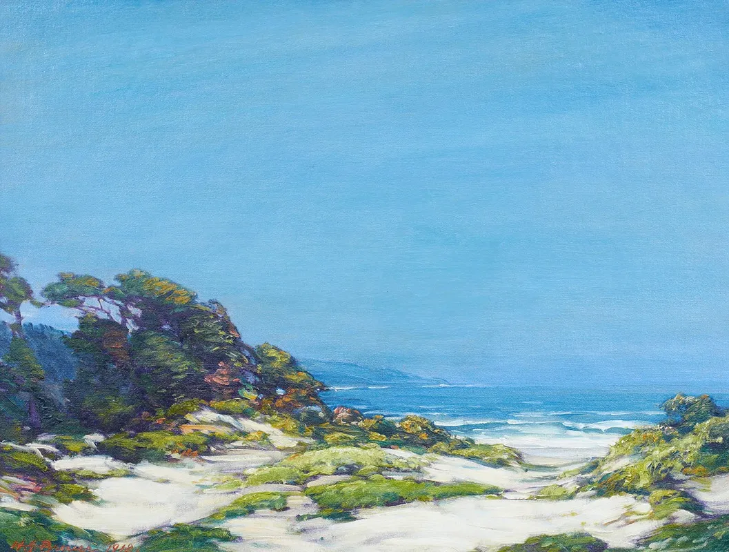 Monterey Coast Wall Art by Henry Joseph Breuer - High-Resolution Digital Print
