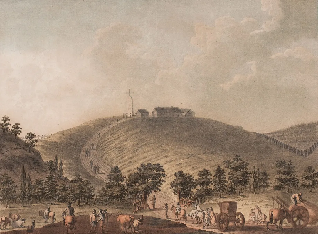 Monument Ved Stikklestad Wall Art by Georg Haas - High-Resolution Digital Print