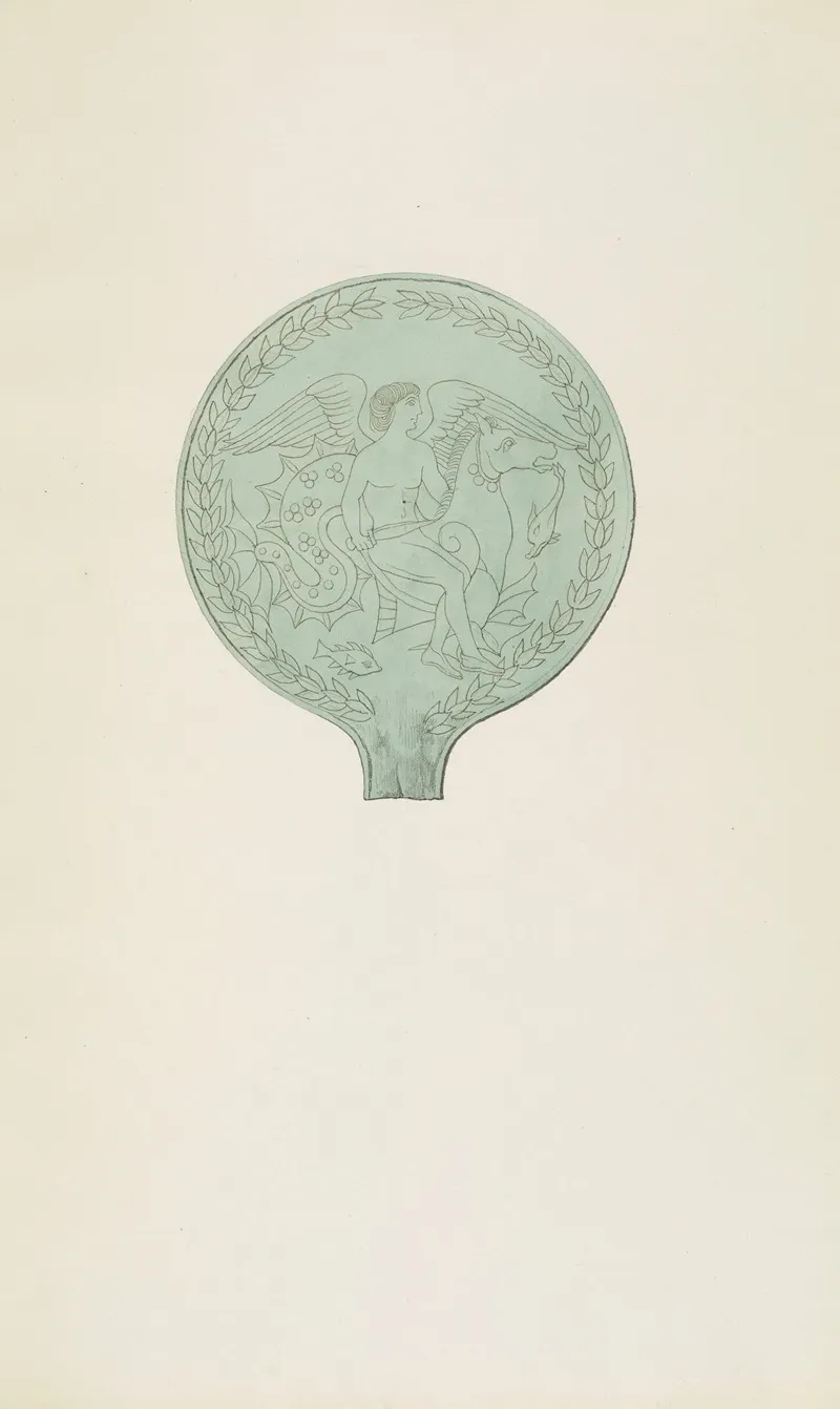 Monuments Antiques Dessines Pl 012 Wall Art by Jean-Baptiste Muret - High-Resolution Digital Print