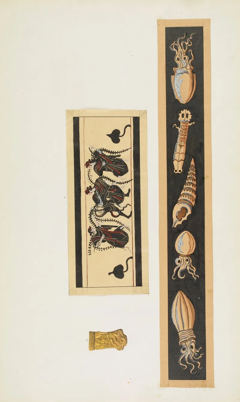 Monuments Antiques Dessines Pl 071 Wall Art by Jean-Baptiste Muret - High-Resolution Digital Print