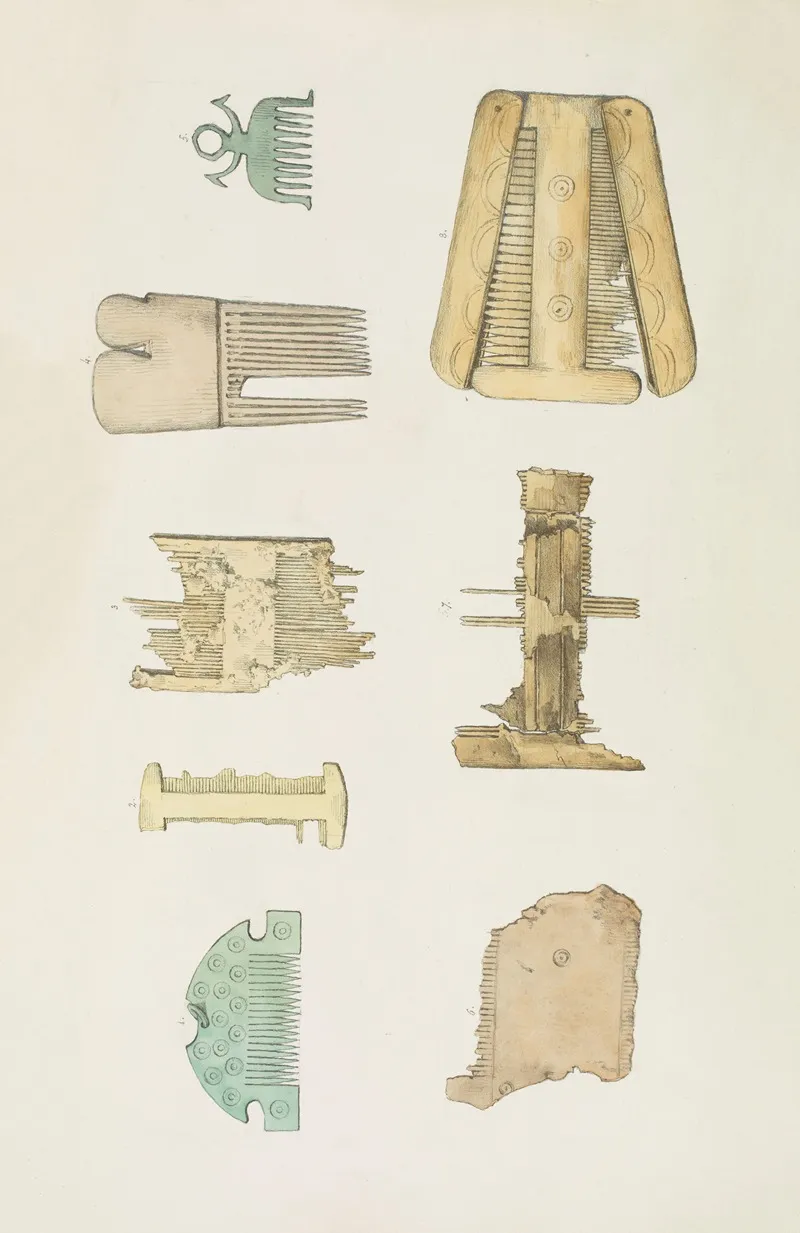 Monuments Antiques Dessines Pl 170 Wall Art by Jean-Baptiste Muret - High-Resolution Digital Print