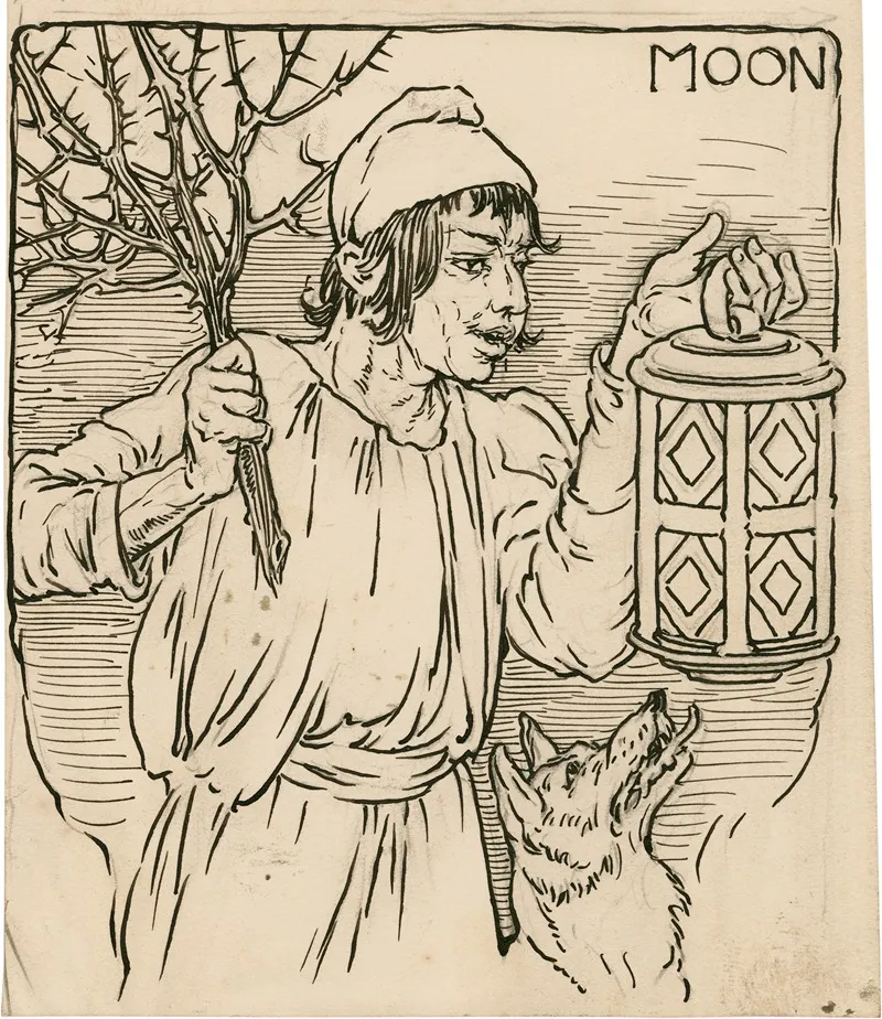 Moon I E Robin Starveling The Tailor In The Play Of Pyramus And Thisbe