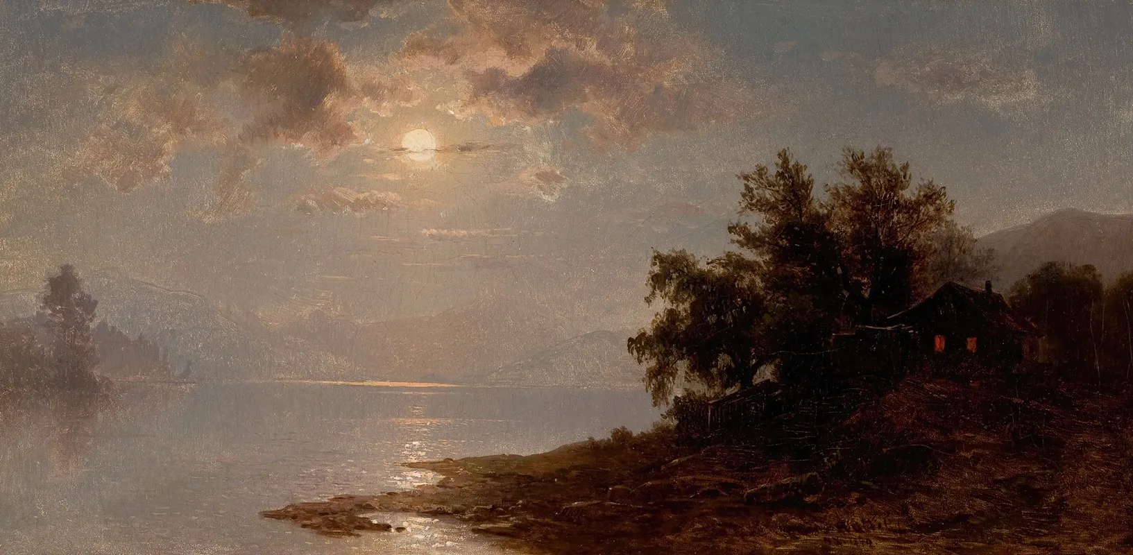 Moonlit Lake White Mountains
