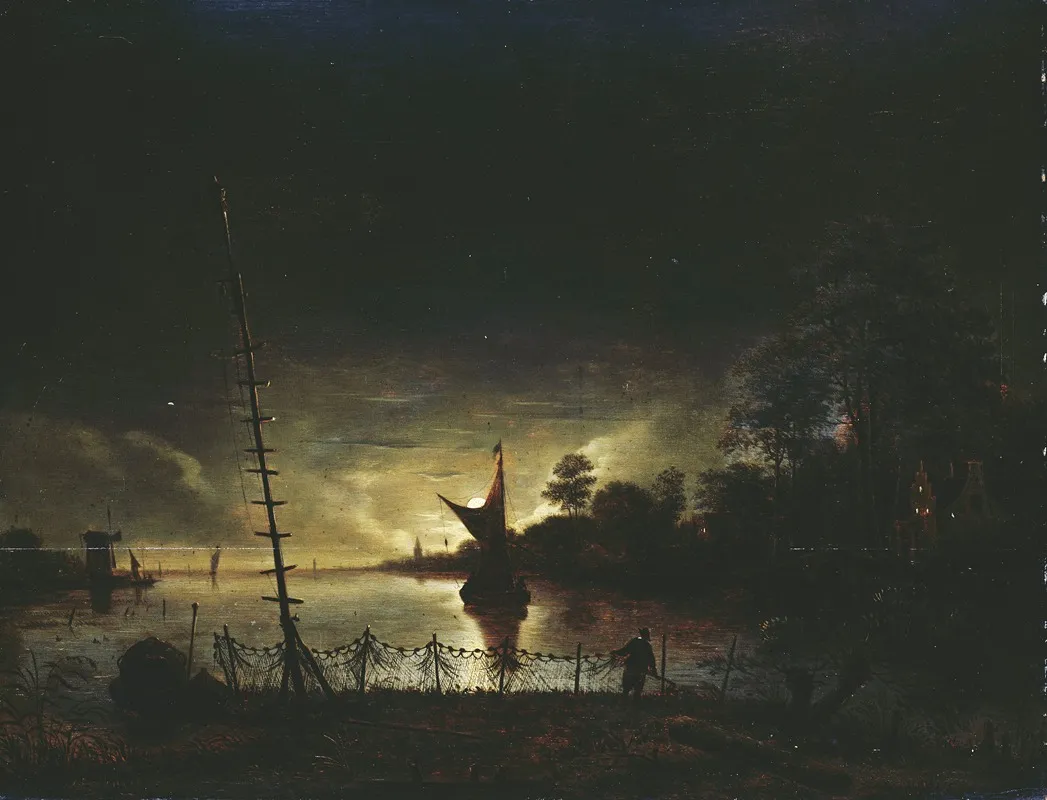 Moonlit Landscape 7