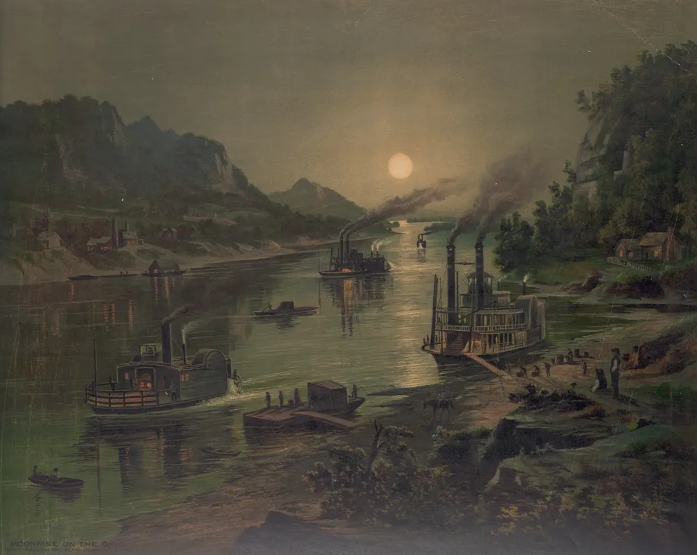 Moonrise On The Ohio
