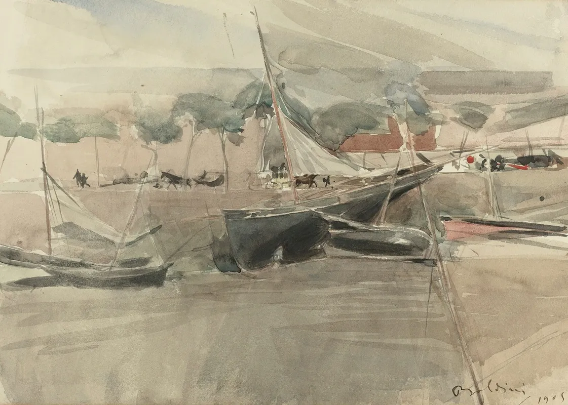 Moored Boats