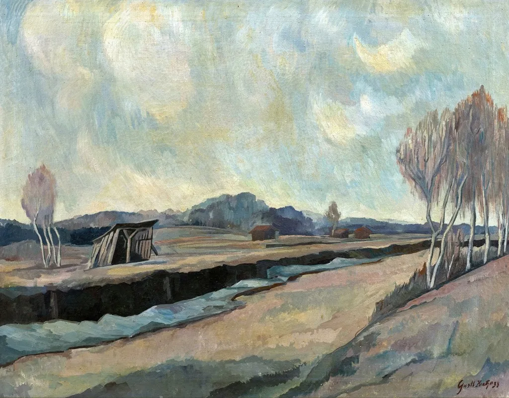 Moorlandschaft Bei Bad Aibling