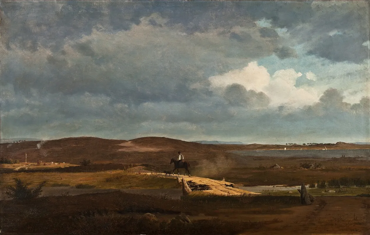 Moors Near Aalborg Wall Art by Georg Emil Libert - High-Resolution Digital Print
