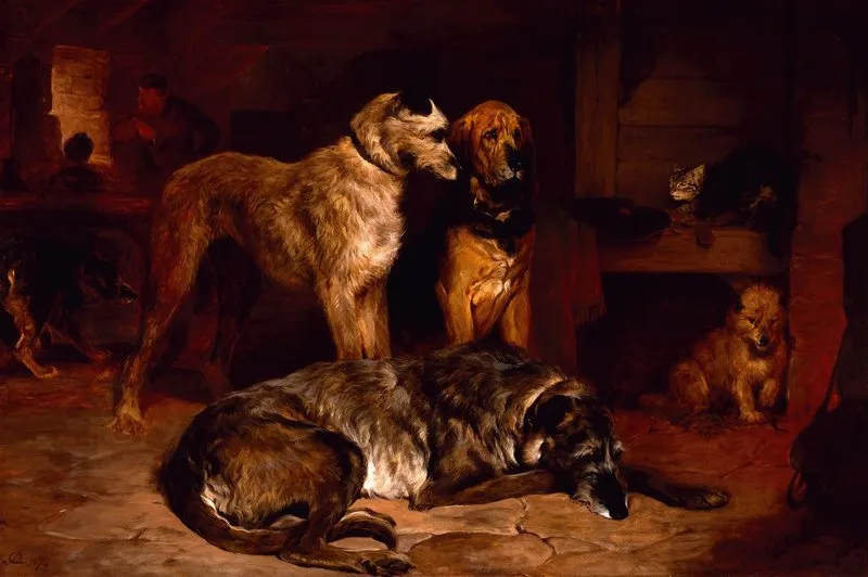 More Free Than Welcome Wall Art by John Charlton - High-Resolution Digital Print
