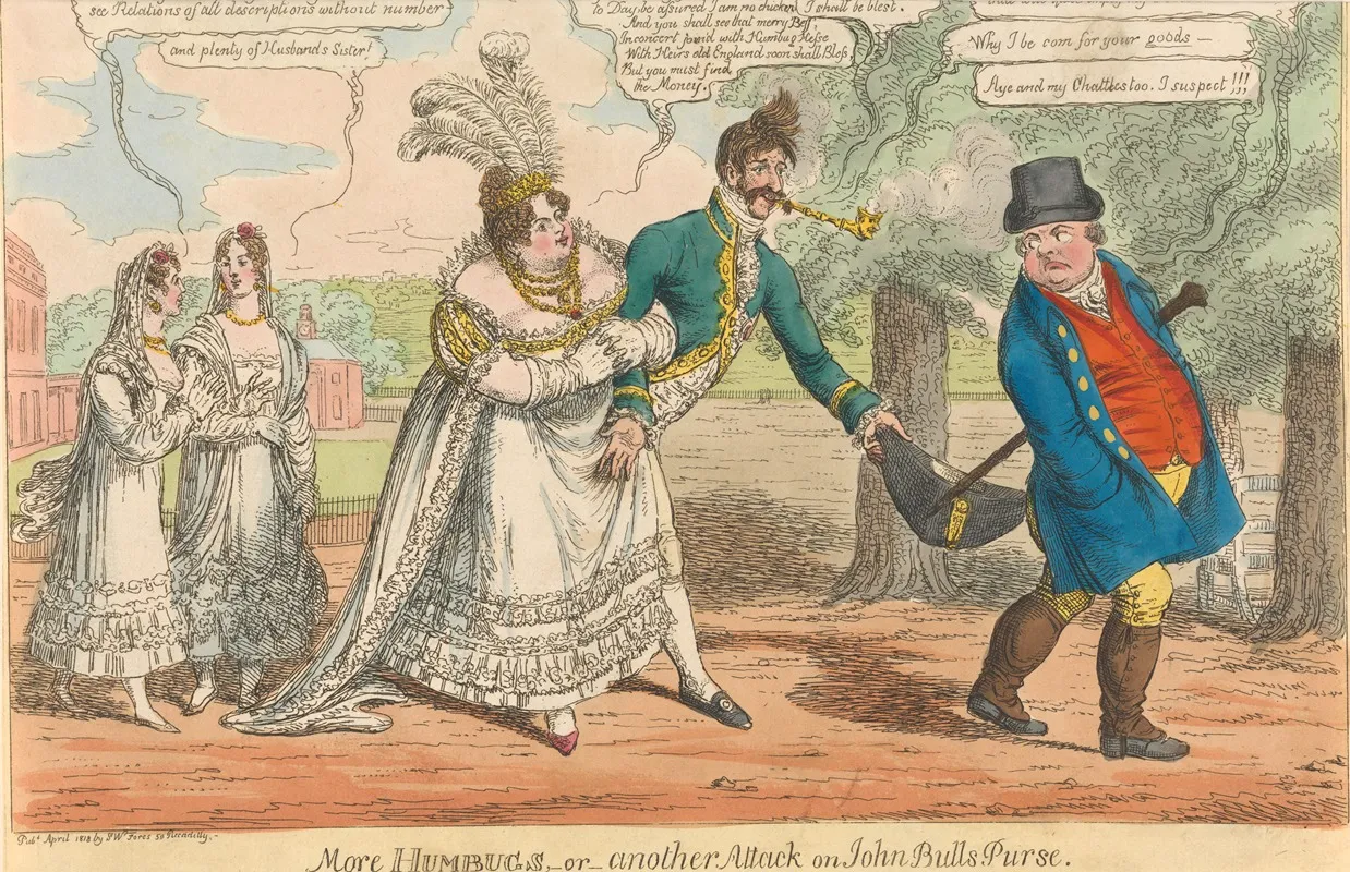 More Humbugs Or Another Attack On John Bulls Purse