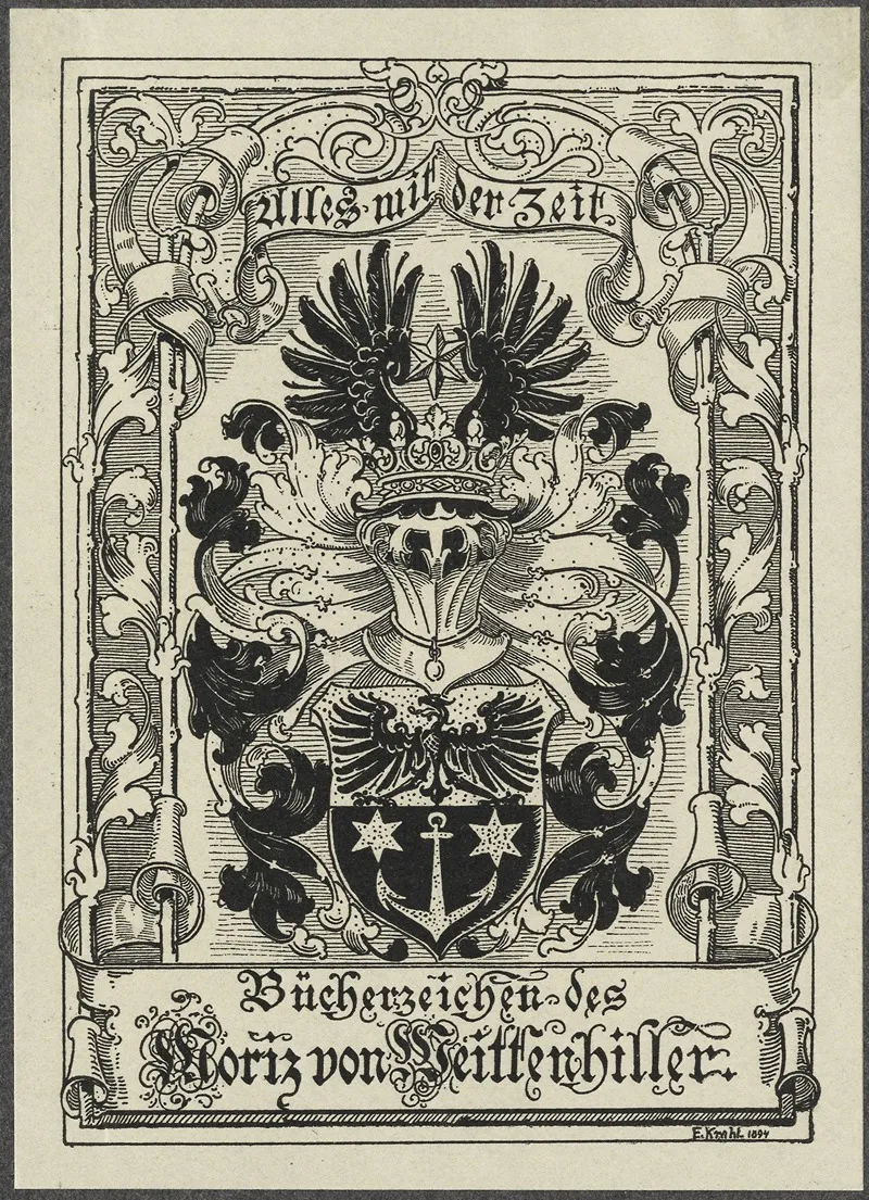 Moriz Von Weittenhiller Wall Art by Ernst Krahl - High-Resolution Digital Print