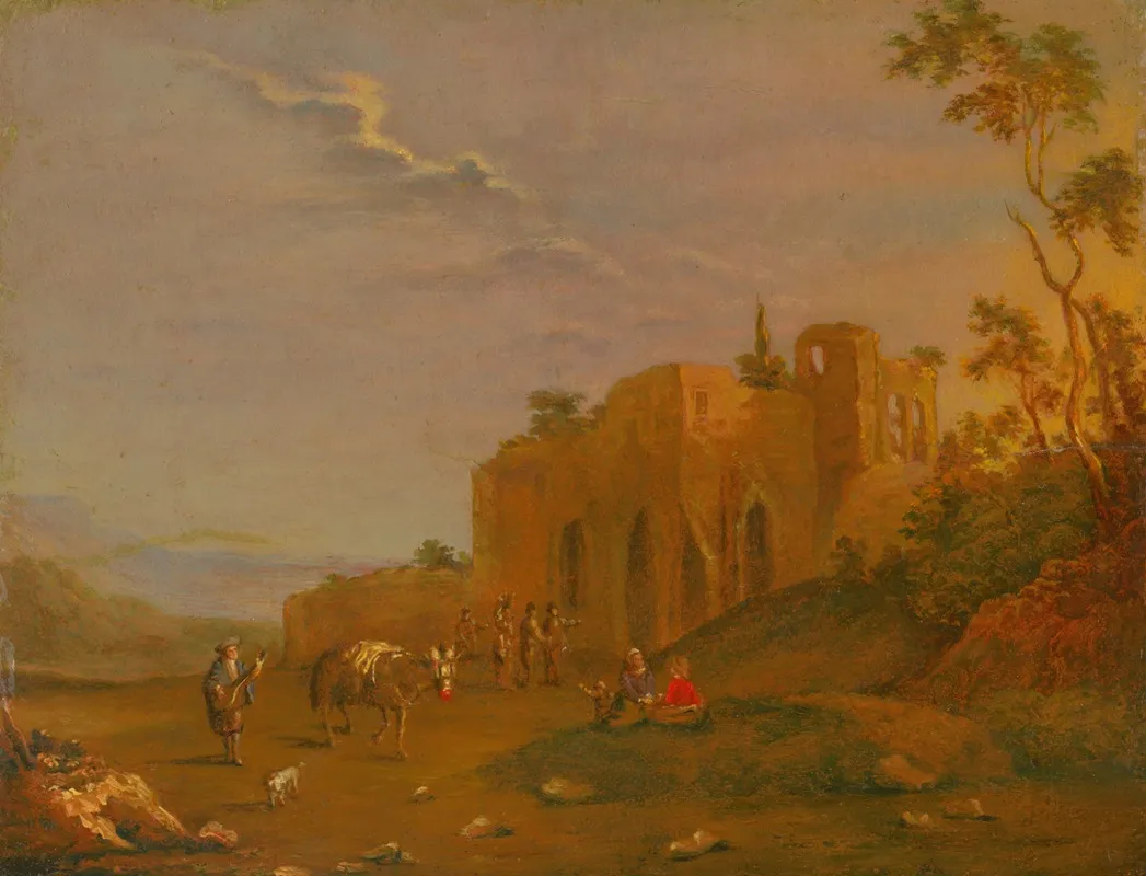 Morning 5 Wall Art by Norbert Joseph Carl Grund - High-Resolution Digital Print
